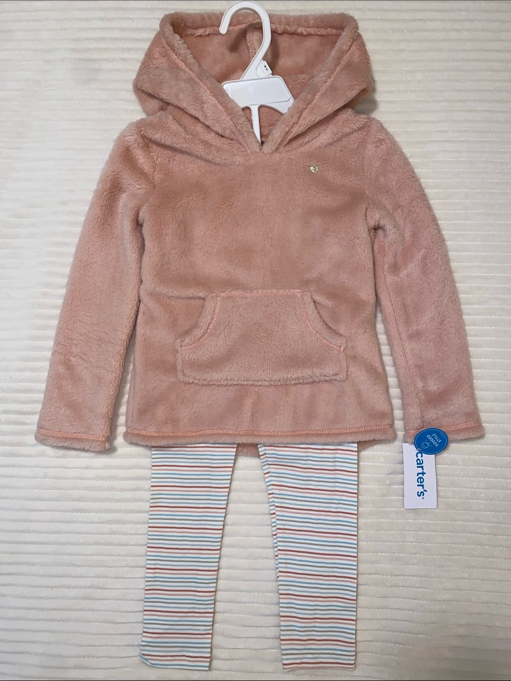 Carter's Plush Hooded Set